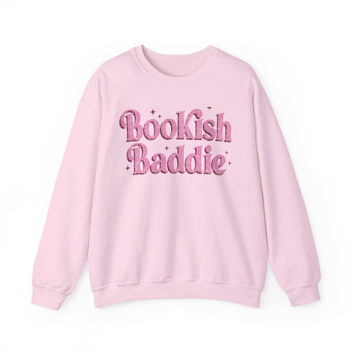 Bookish Baddie Sweatshirt Unisex Heavy Blend™ Crewneck Sweatshirt