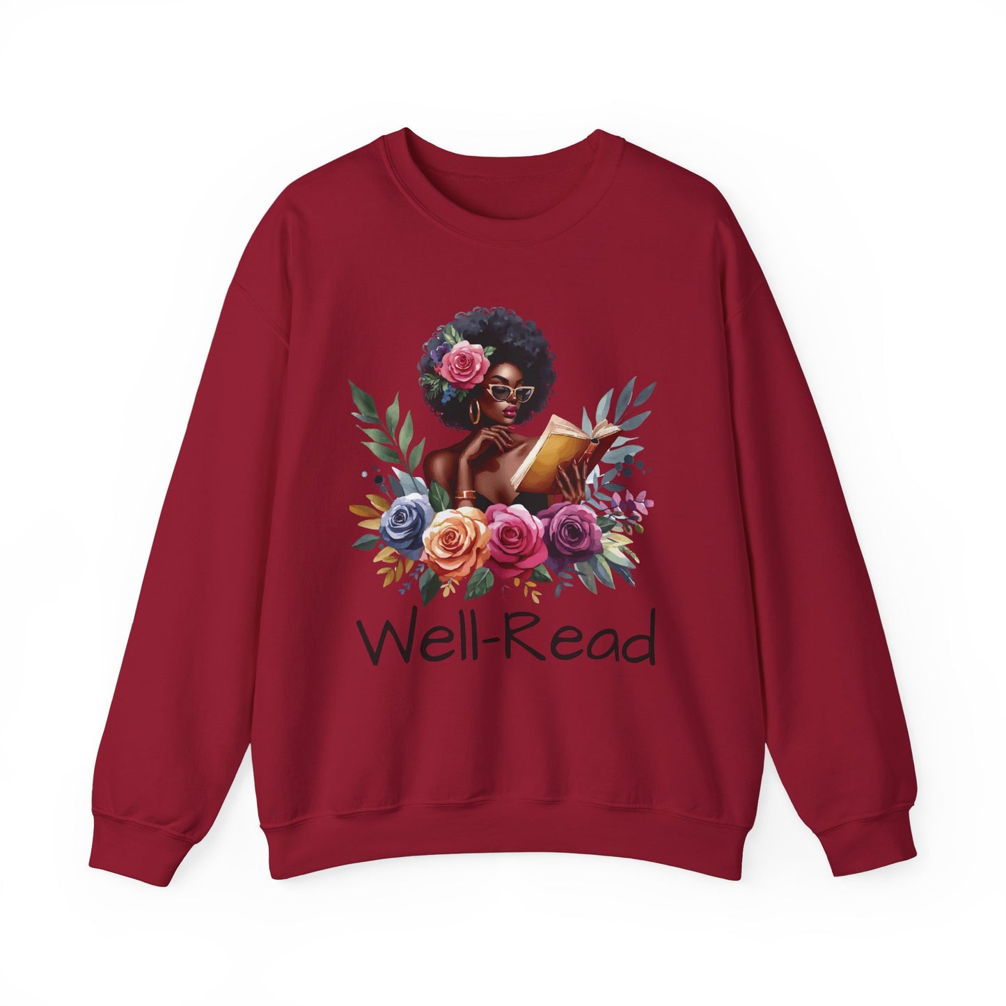 Well-Read Black Girl Unisex Heavy Blend™ Crewneck Sweatshirt