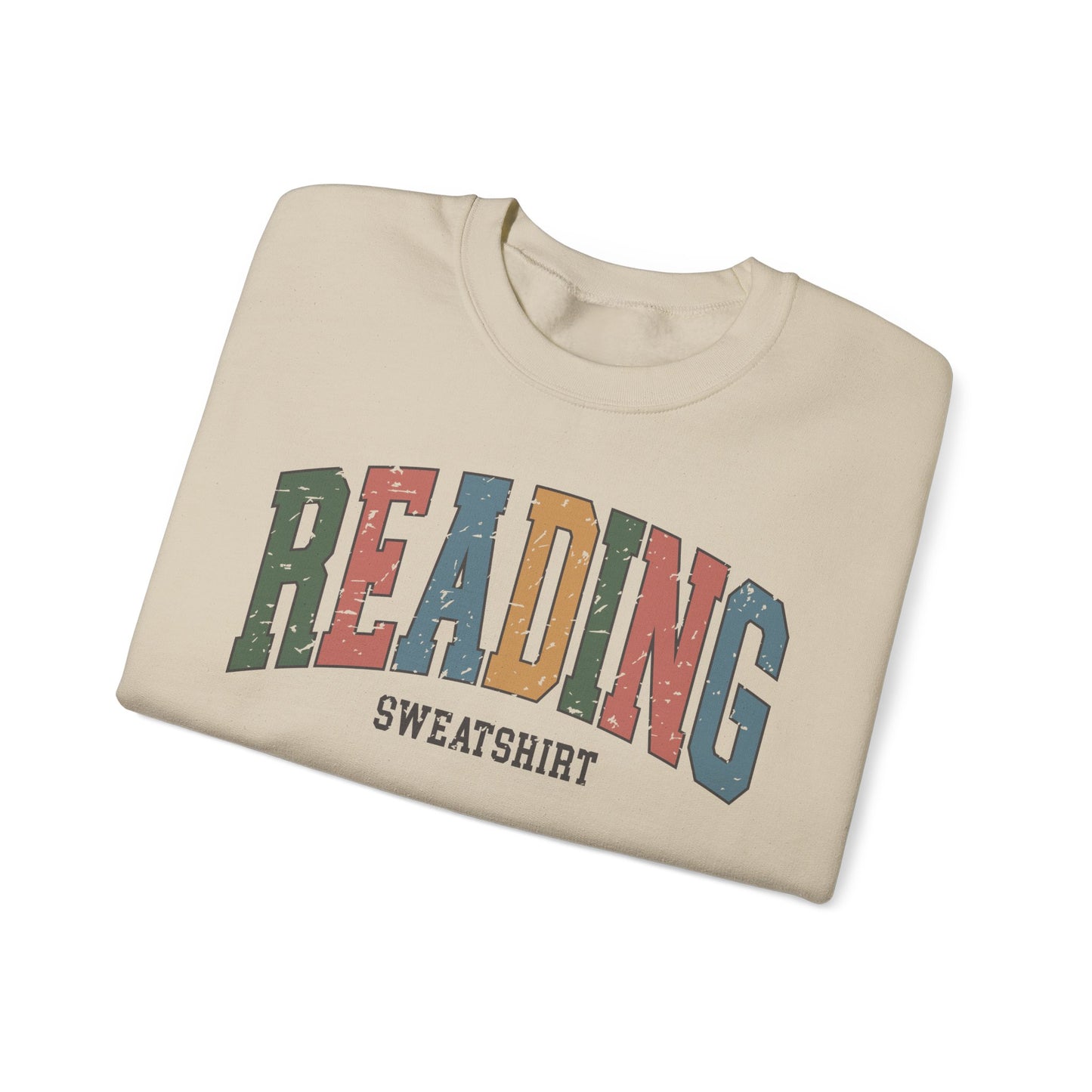 Reading Sweatshirt Unisex Heavy Blend™ Crewneck Sweatshirt