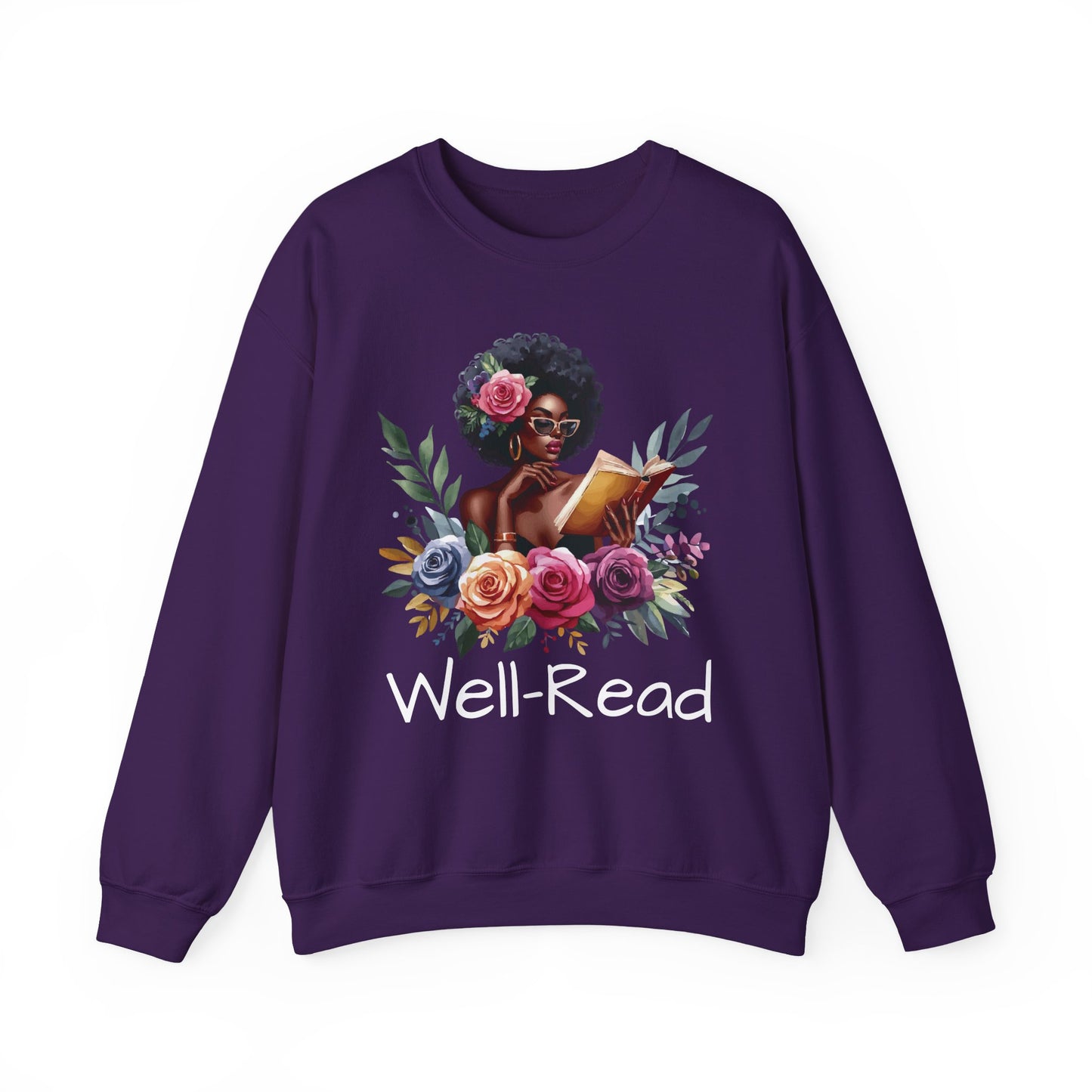 Well-Read Black Girl Unisex Heavy Blend™ Crewneck Sweatshirt