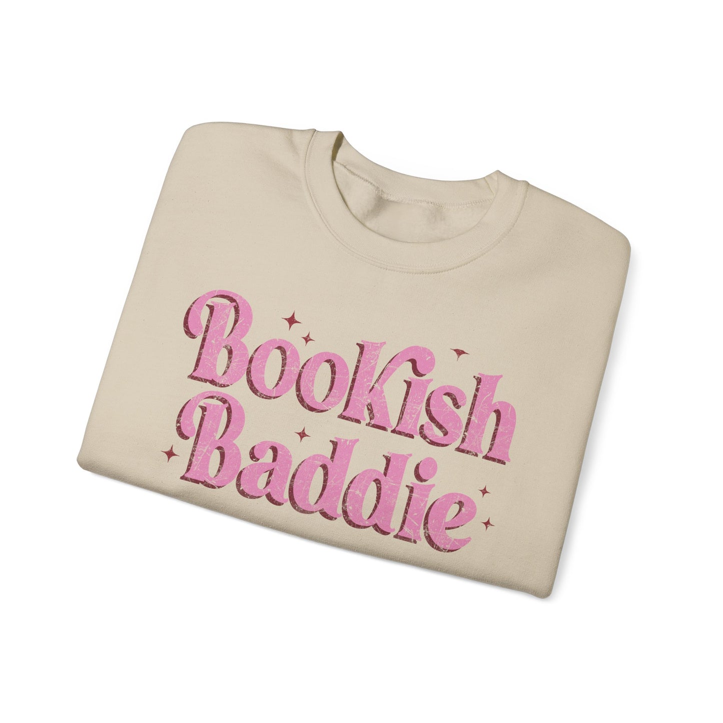 Bookish Baddie Sweatshirt Unisex Heavy Blend™ Crewneck Sweatshirt