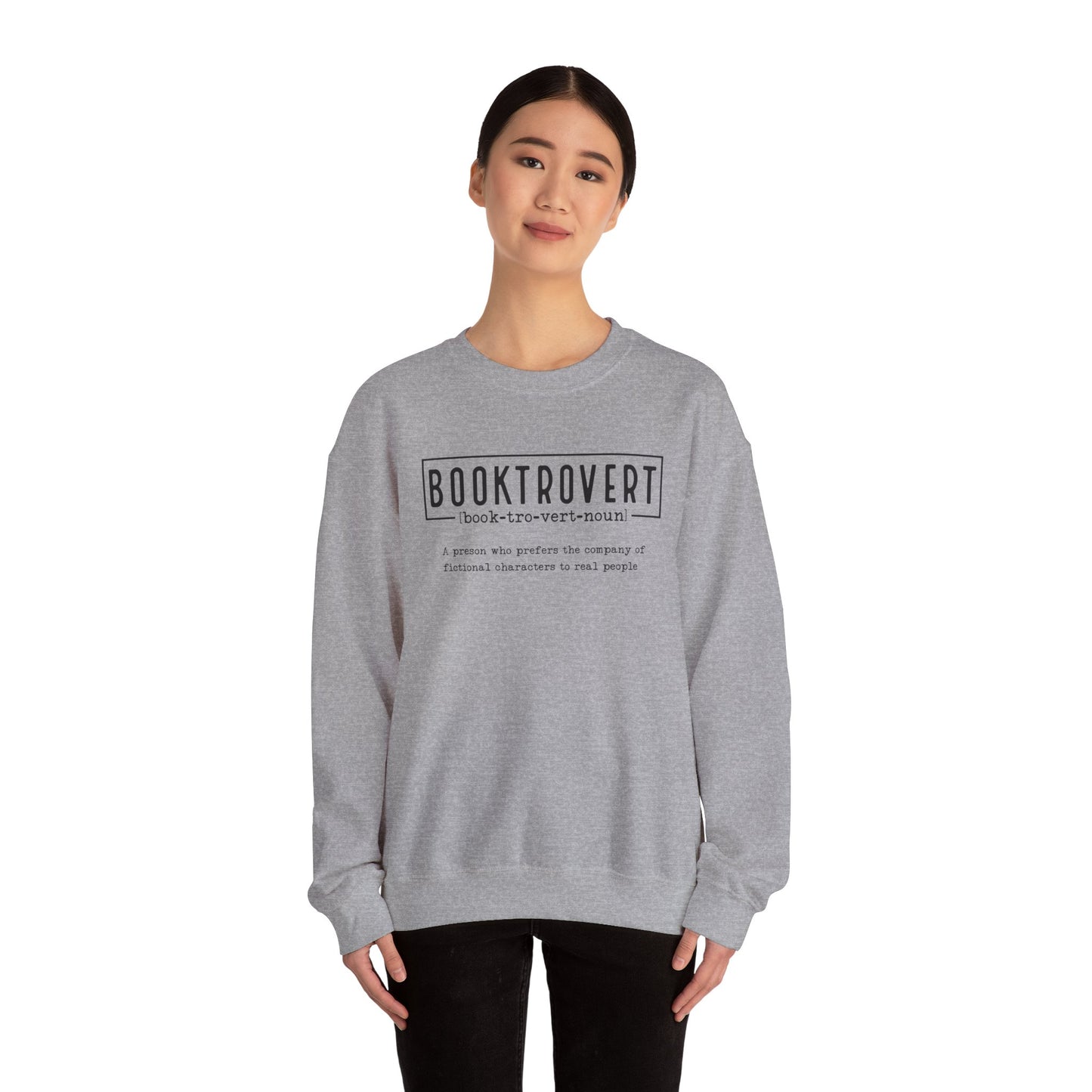 Booktrovert Unisex Heavy Blend™ Crewneck Sweatshirt