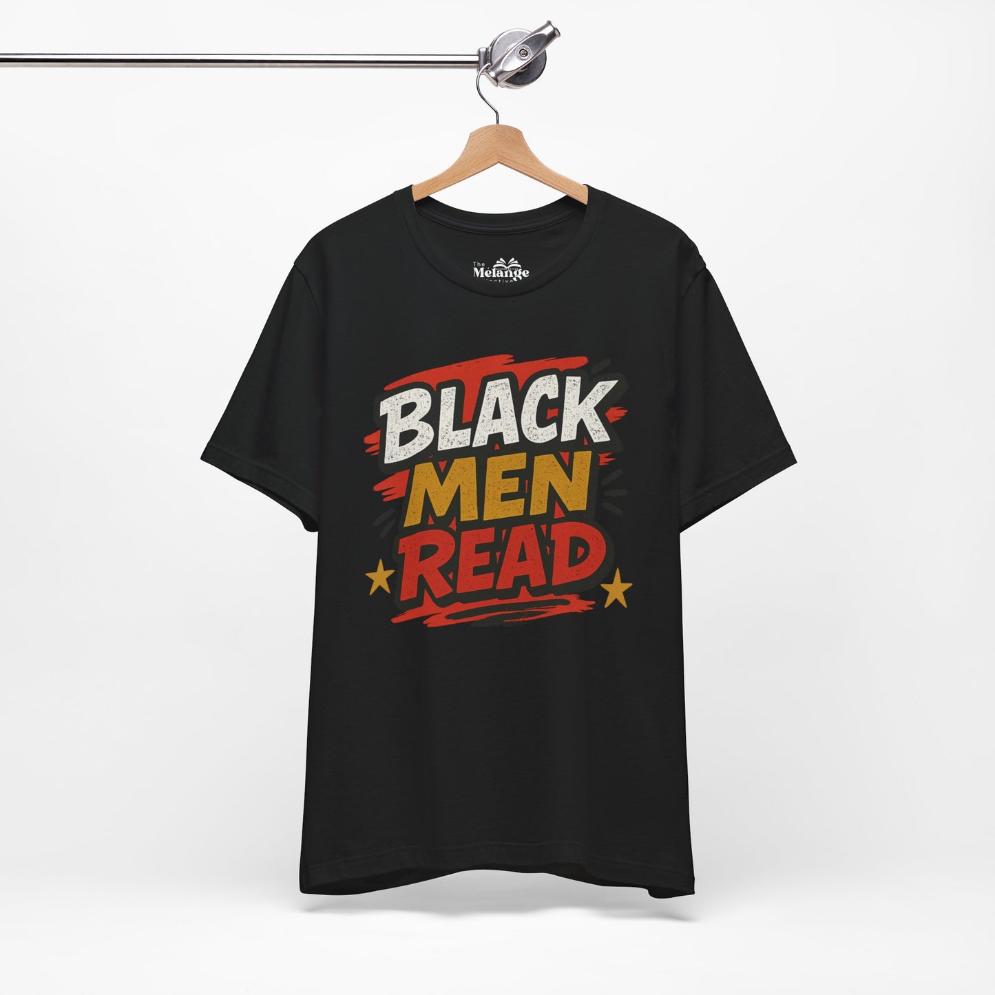 Celebration of Literacy Unisex Tee, Black Men Read Shirt, Reading Awareness, Gift for Book Lovers, Men’s Educational Apparel