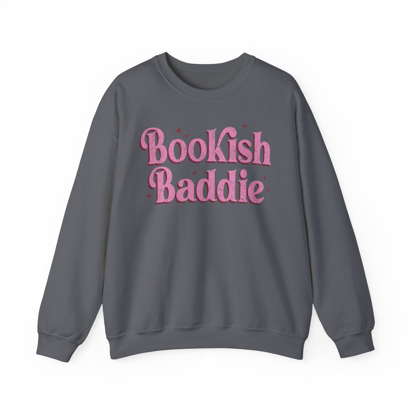 Bookish Baddie Sweatshirt Unisex Heavy Blend™ Crewneck Sweatshirt