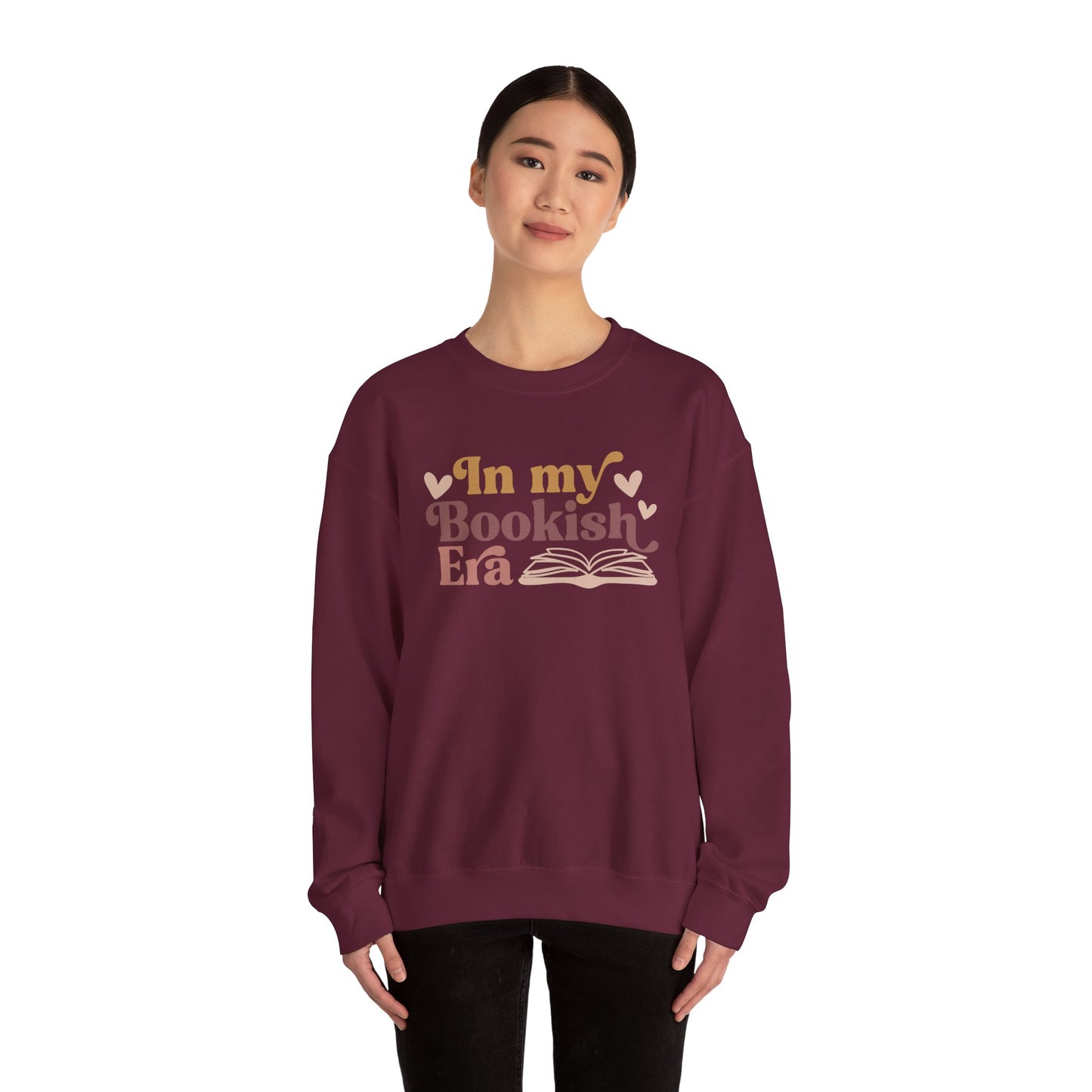 In My Bookish Era Unisex Heavy Blend™ Crewneck Sweatshirt