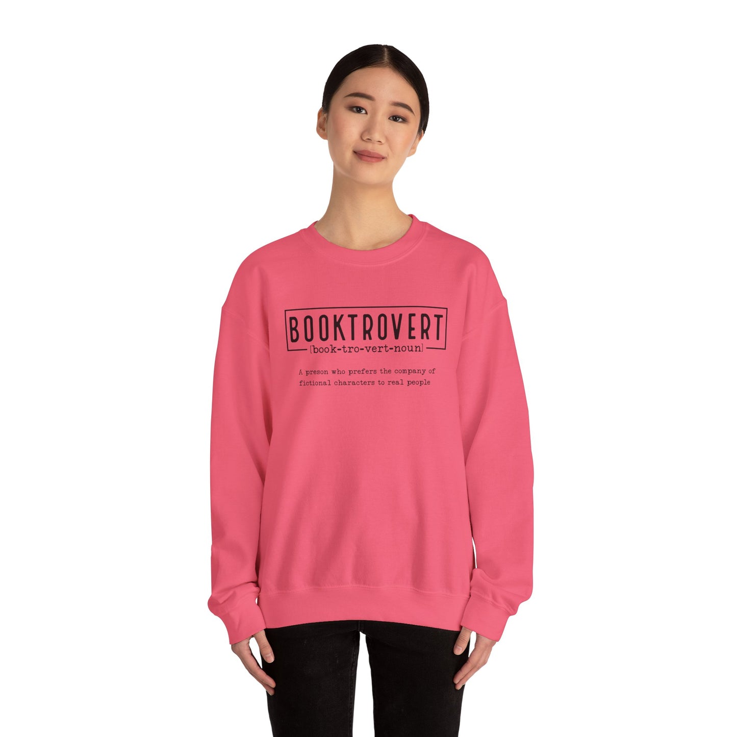 Booktrovert Unisex Heavy Blend™ Crewneck Sweatshirt