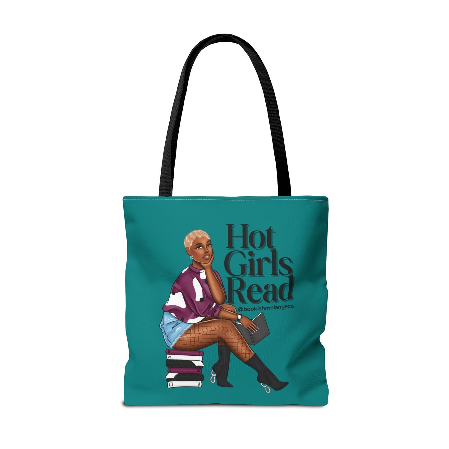 Stylish Book Lover Tote Bag, Reading Bag, Hot Girls Read Tote, Gift for Bookworms, Literary Tote, Trendy Shopping Bag