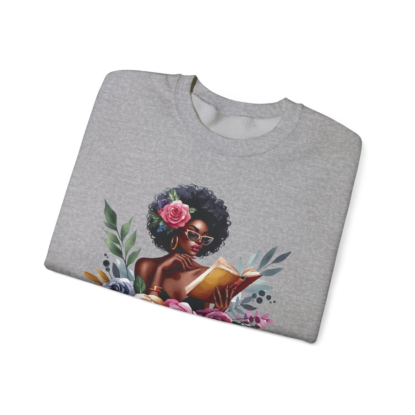 Well-Read Black Girl Unisex Heavy Blend™ Crewneck Sweatshirt