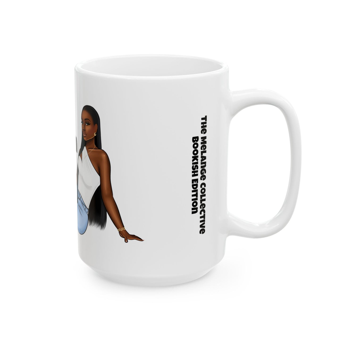 Fly Bookworm Ceramic Mug