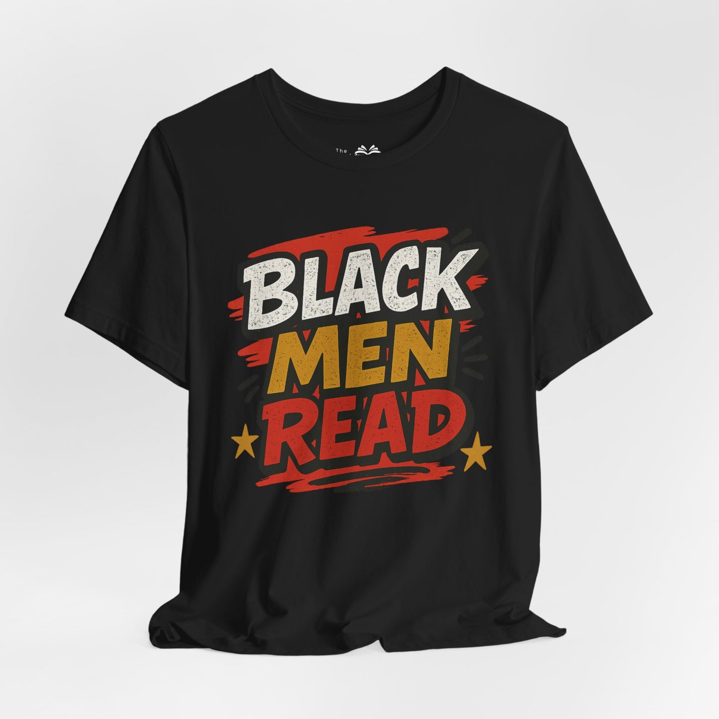 Celebration of Literacy Unisex Tee, Black Men Read Shirt, Reading Awareness, Gift for Book Lovers, Men’s Educational Apparel