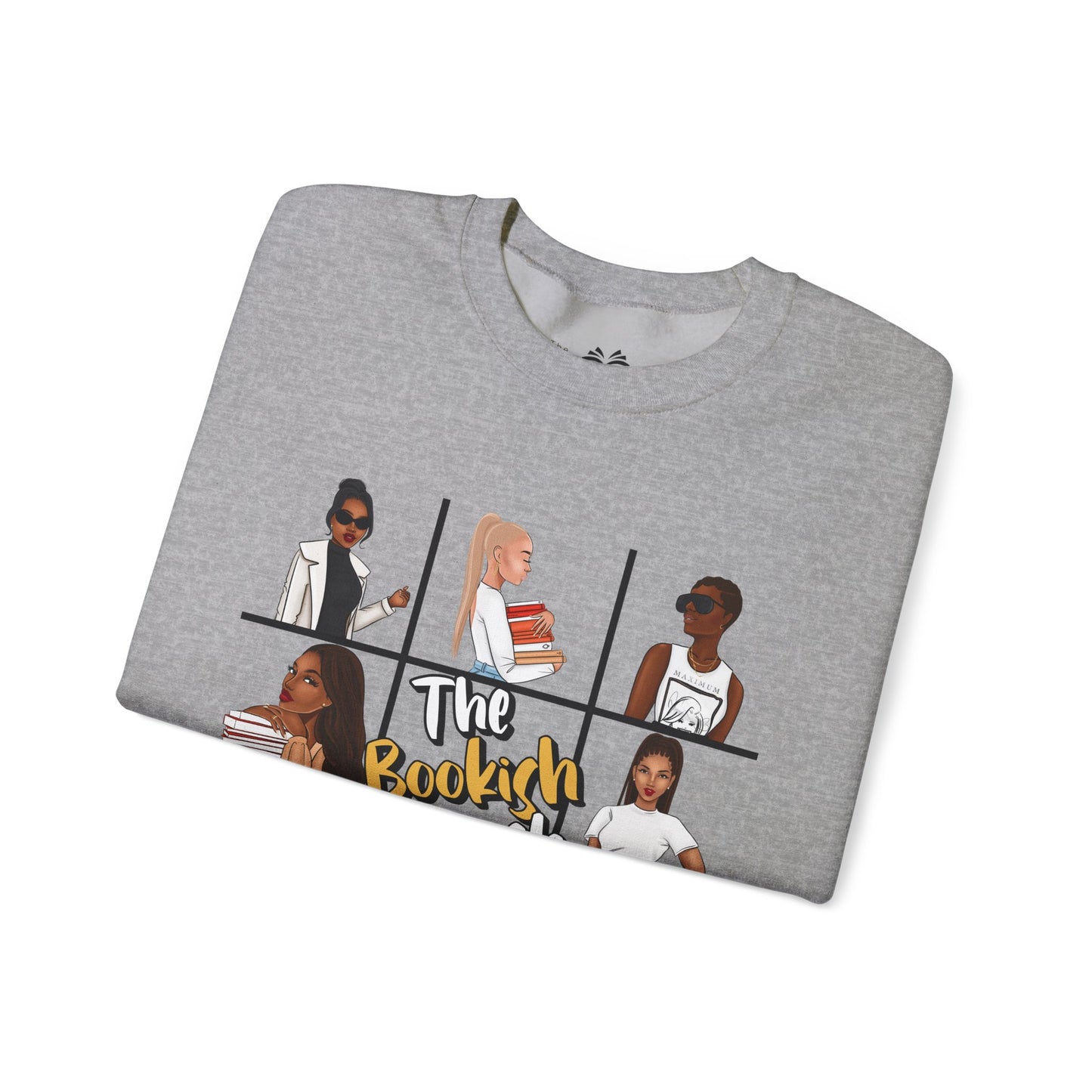 The Bookish Bunch Crewneck Sweatshirt - Stylish Unisex Sweatshirt, Cozy Gift for Friends, Trendy Casual Wear, Perfect for Everyday [...]