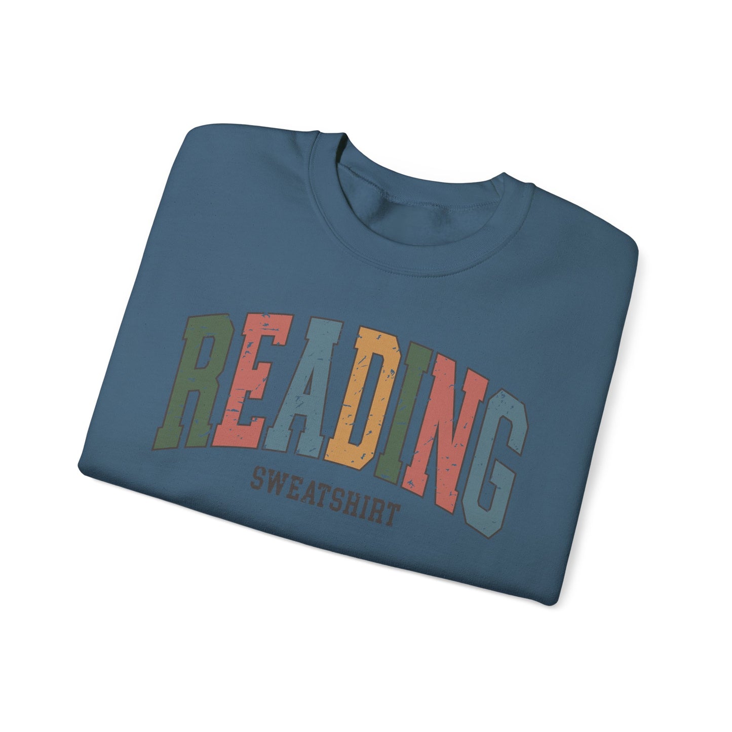 Reading Sweatshirt Unisex Heavy Blend™ Crewneck Sweatshirt