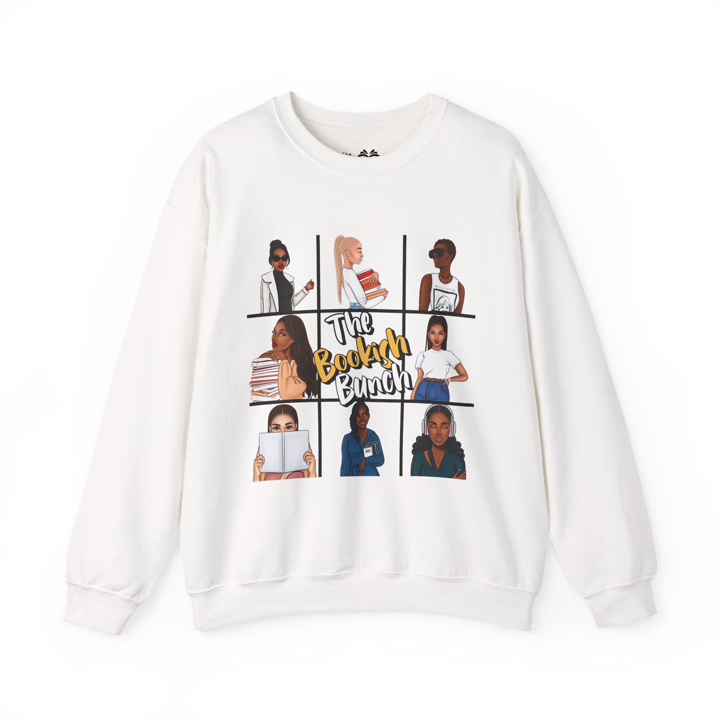 The Bookish Bunch Crewneck Sweatshirt - Stylish Unisex Sweatshirt, Cozy Gift for Friends, Trendy Casual Wear, Perfect for Everyday [...]