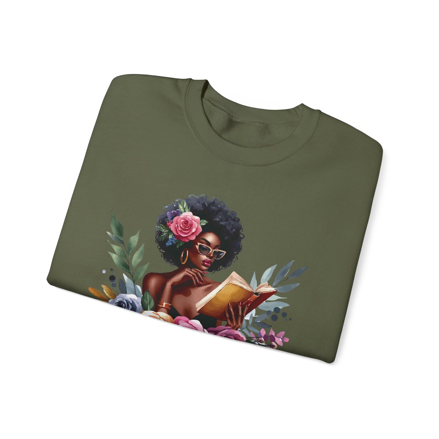Well-Read Black Girl Unisex Heavy Blend™ Crewneck Sweatshirt