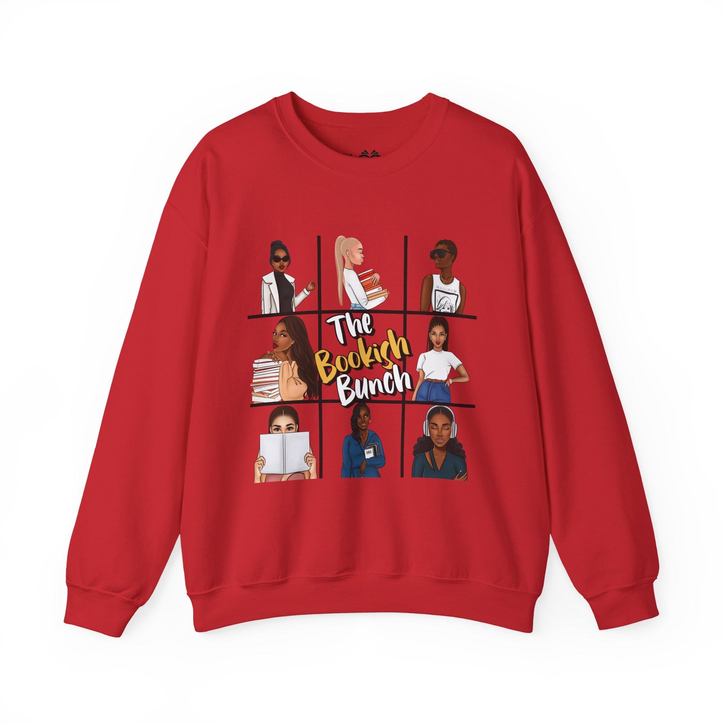 The Bookish Bunch Crewneck Sweatshirt - Stylish Unisex Sweatshirt, Cozy Gift for Friends, Trendy Casual Wear, Perfect for Everyday [...]