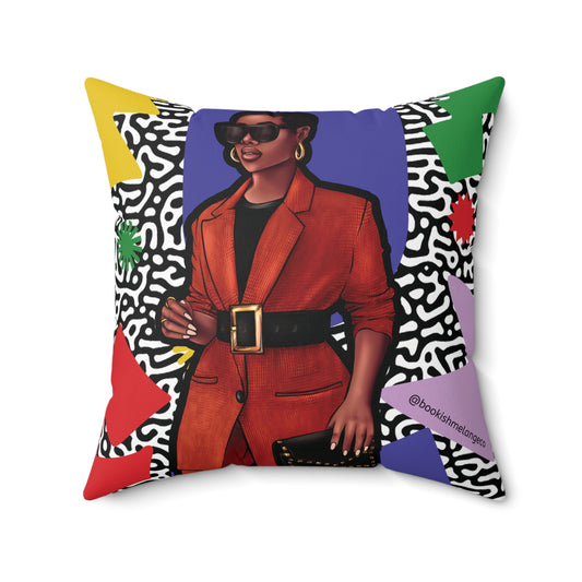 Vibrant Fashionista Throw Pillow - Chic Home Decor, Colorful Accent Cushion, Stylish Gift, Trendy Room Accessory, Cozy Living Space [...]
