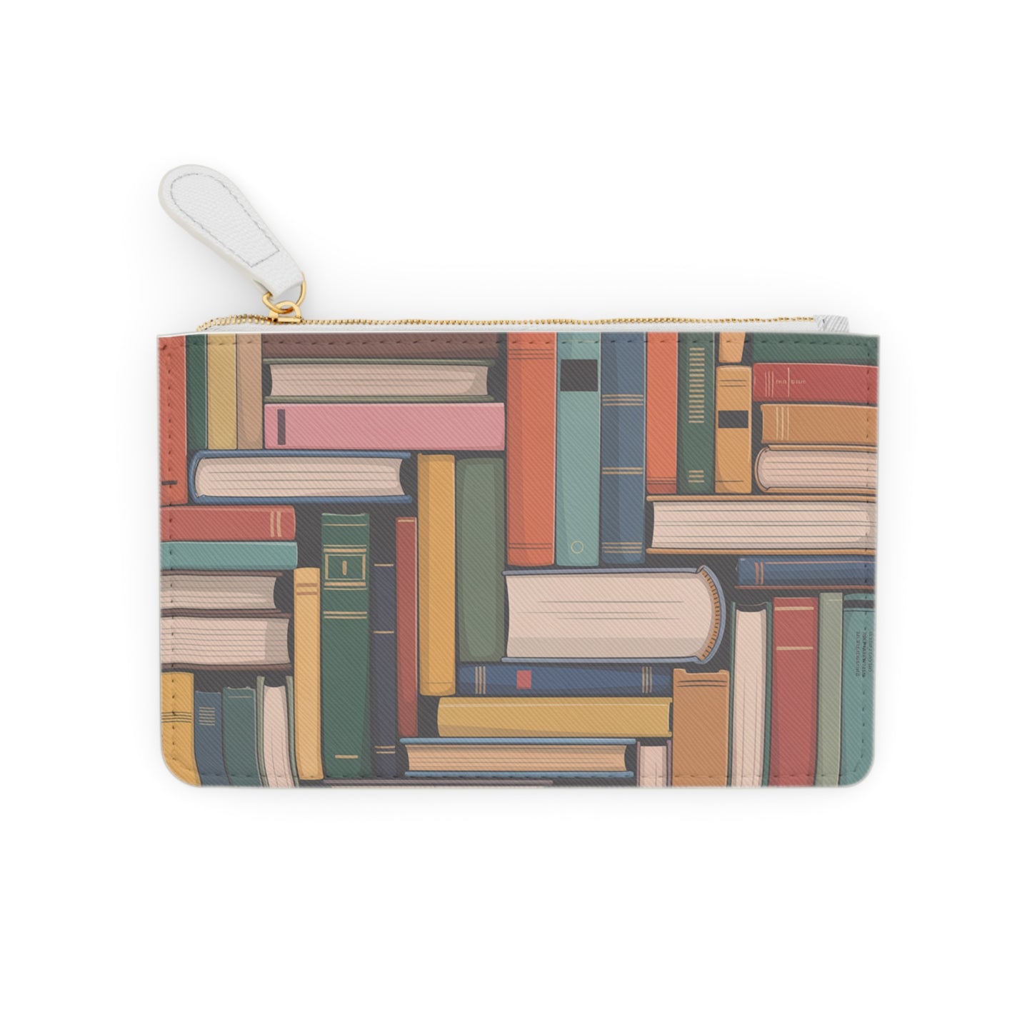 Book Lover's Mini Clutch Bag, Literary Accessory, Ideal Gift for Readers, Book-Themed Pouch, Perfect for Book Clubs, Study Sessions, [...]