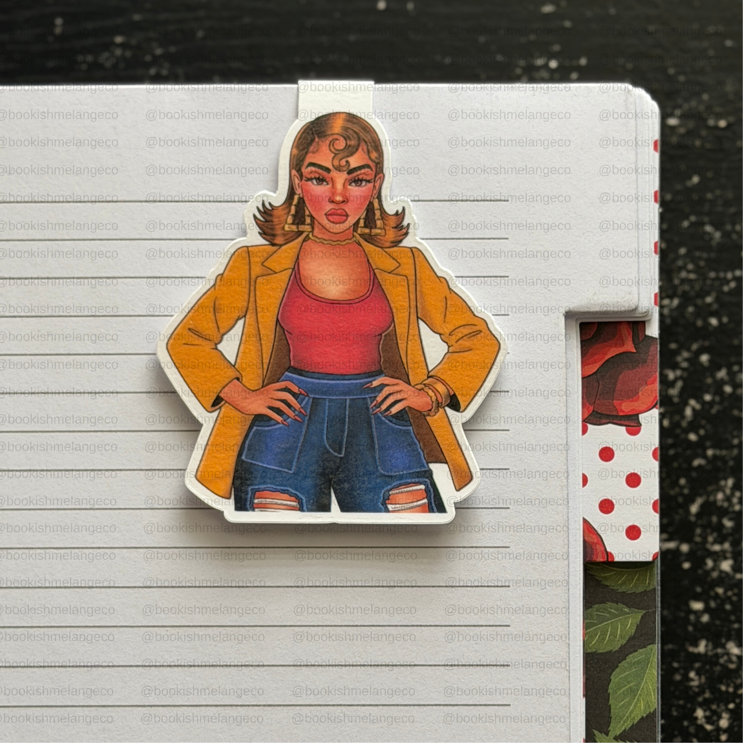 90's Fine Magnetic Bookmark