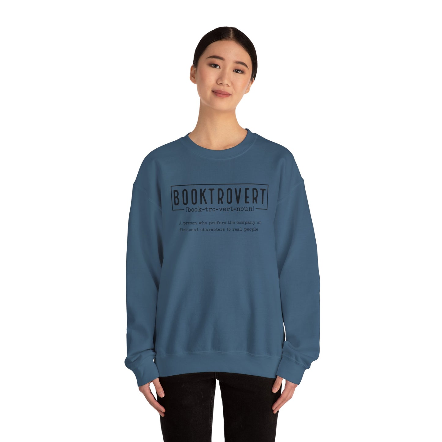 Booktrovert Unisex Heavy Blend™ Crewneck Sweatshirt