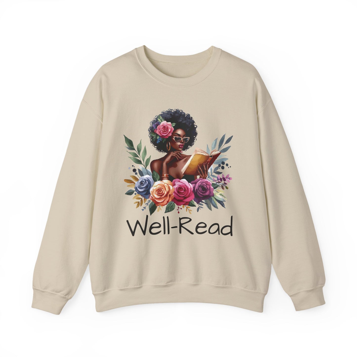 Well-Read Black Girl Unisex Heavy Blend™ Crewneck Sweatshirt