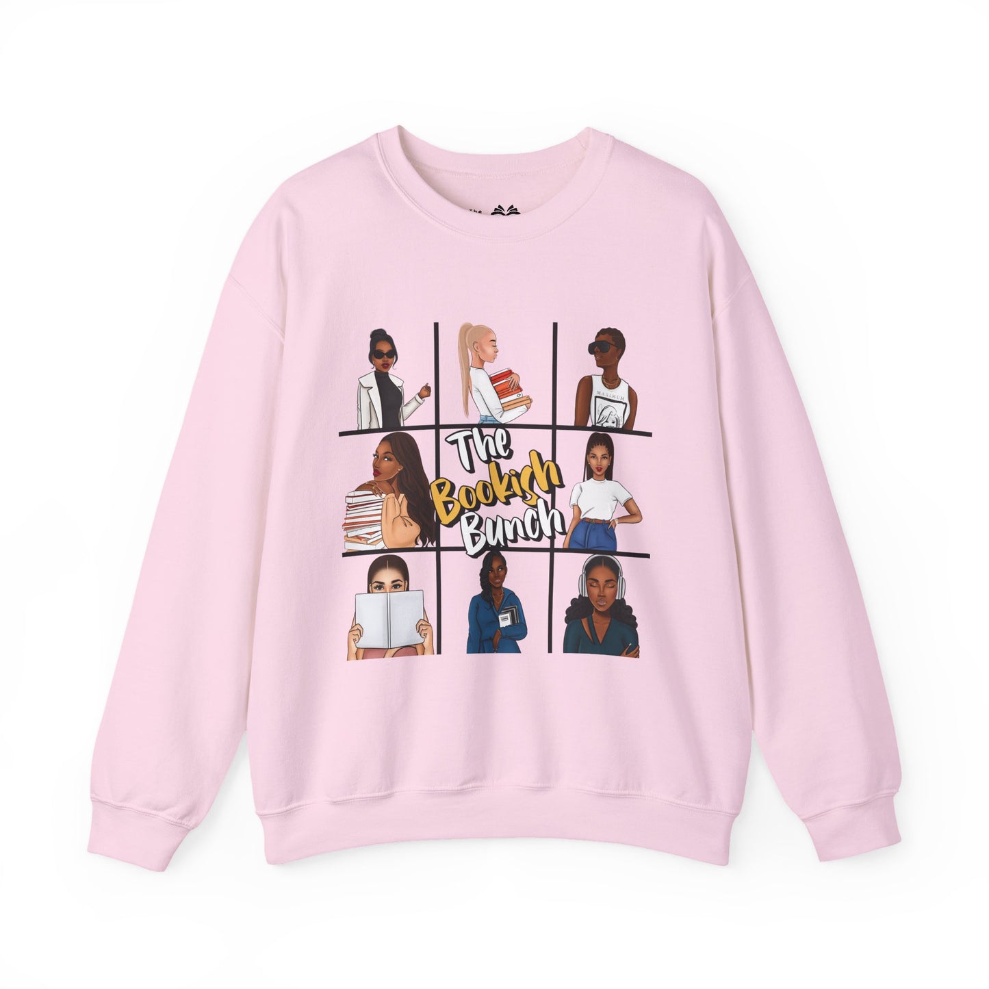 The Bookish Bunch Crewneck Sweatshirt - Stylish Unisex Sweatshirt, Cozy Gift for Friends, Trendy Casual Wear, Perfect for Everyday [...]