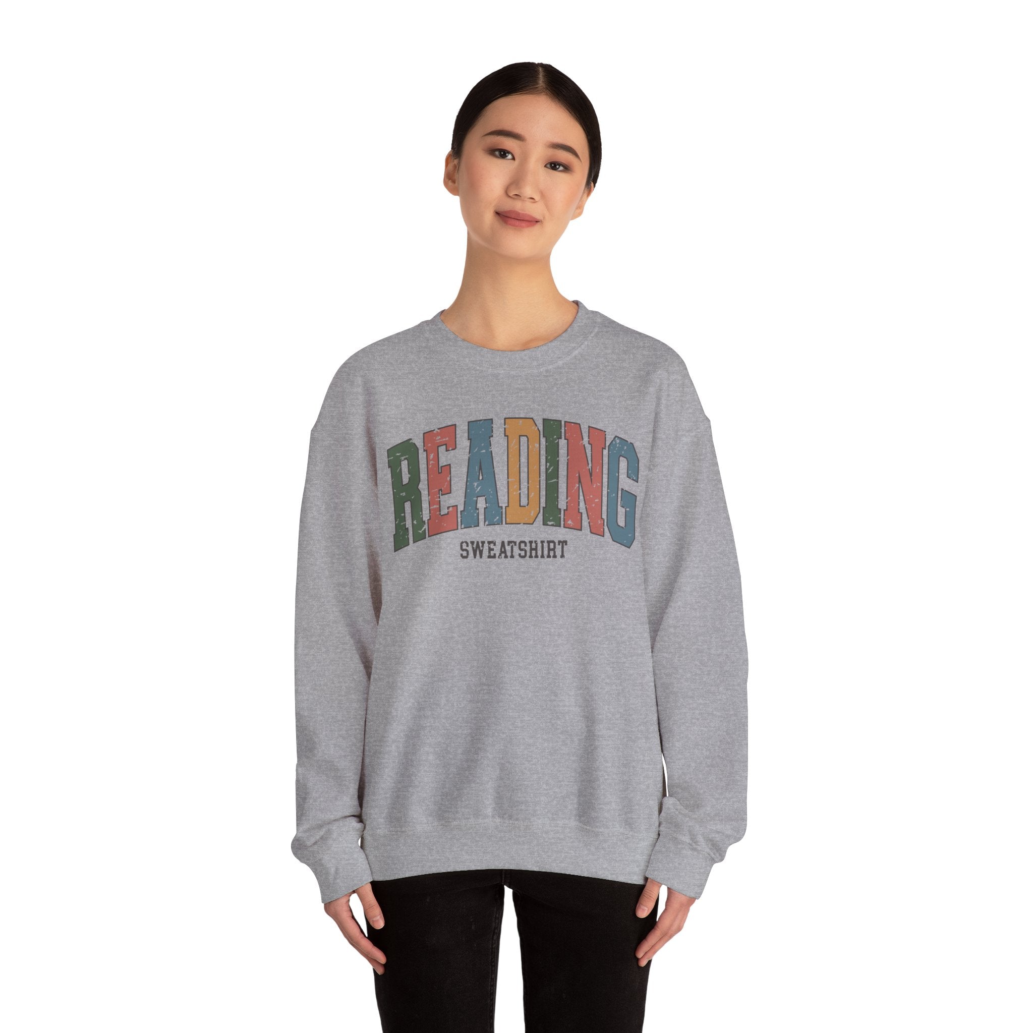 Reading Sweatshirt Unisex Heavy Blend™ Crewneck Sweatshirt