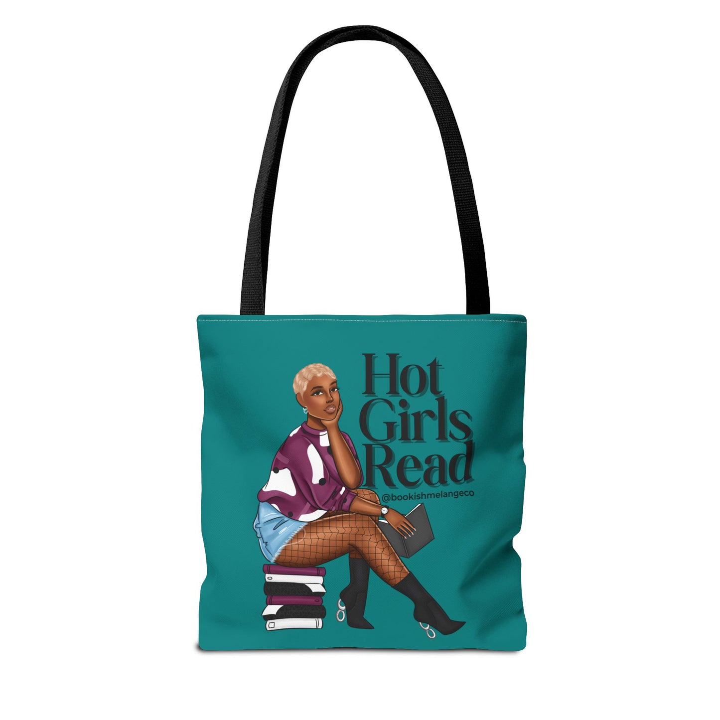 Stylish Book Lover Tote Bag, Reading Bag, Hot Girls Read Tote, Gift for Bookworms, Literary Tote, Trendy Shopping Bag