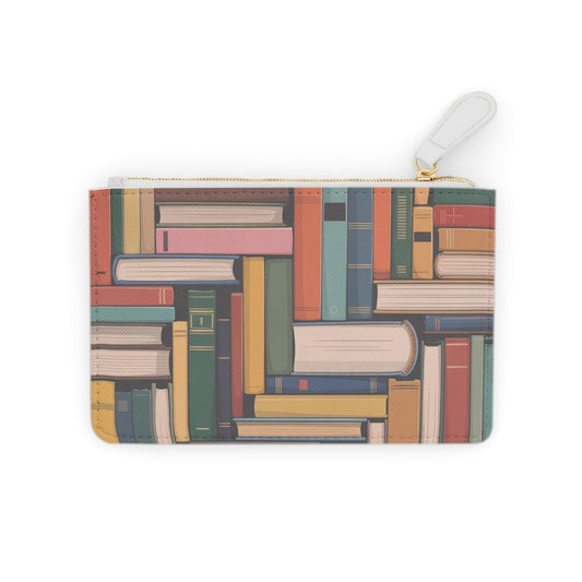 Book Lover's Mini Clutch Bag, Literary Accessory, Ideal Gift for Readers, Book-Themed Pouch, Perfect for Book Clubs, Study Sessions, [...]
