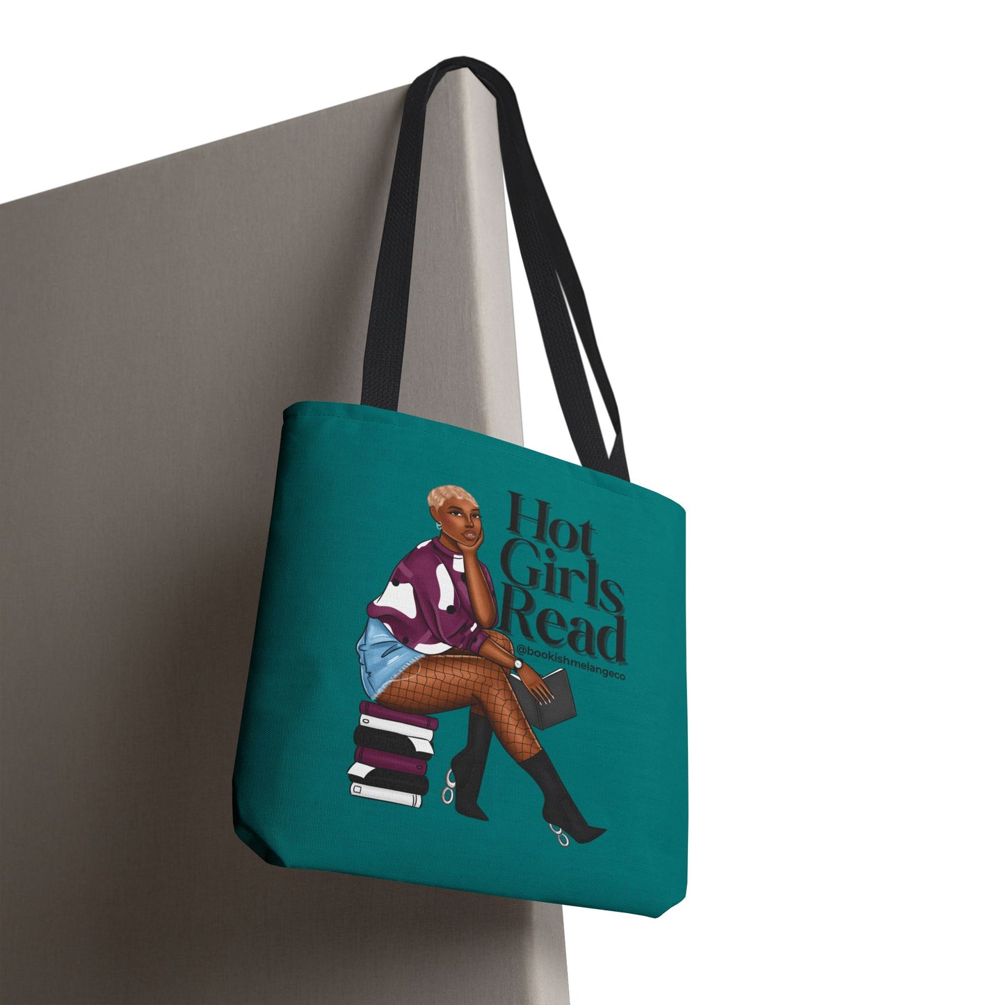 Stylish Book Lover Tote Bag, Reading Bag, Hot Girls Read Tote, Gift for Bookworms, Literary Tote, Trendy Shopping Bag