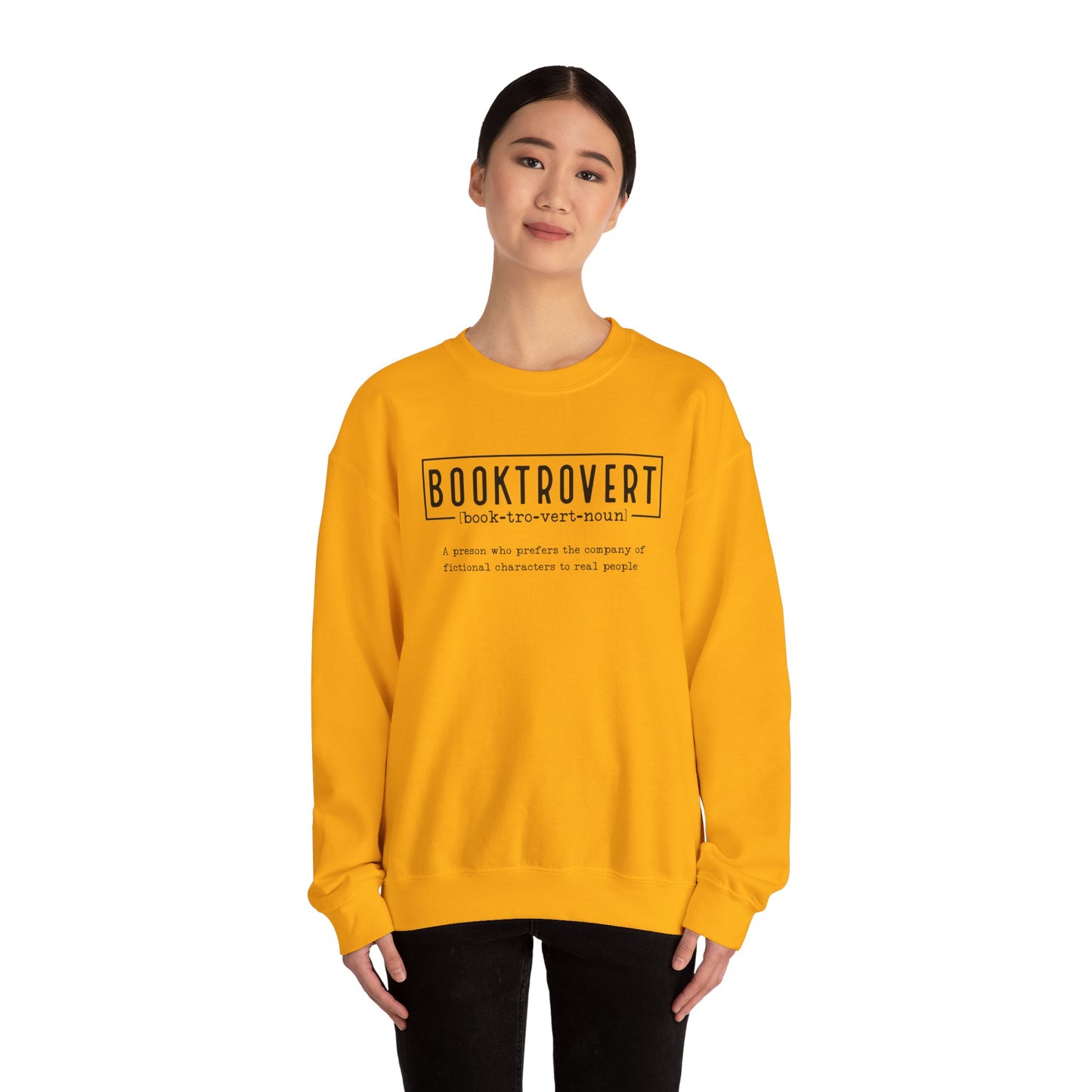 Booktrovert Unisex Heavy Blend™ Crewneck Sweatshirt