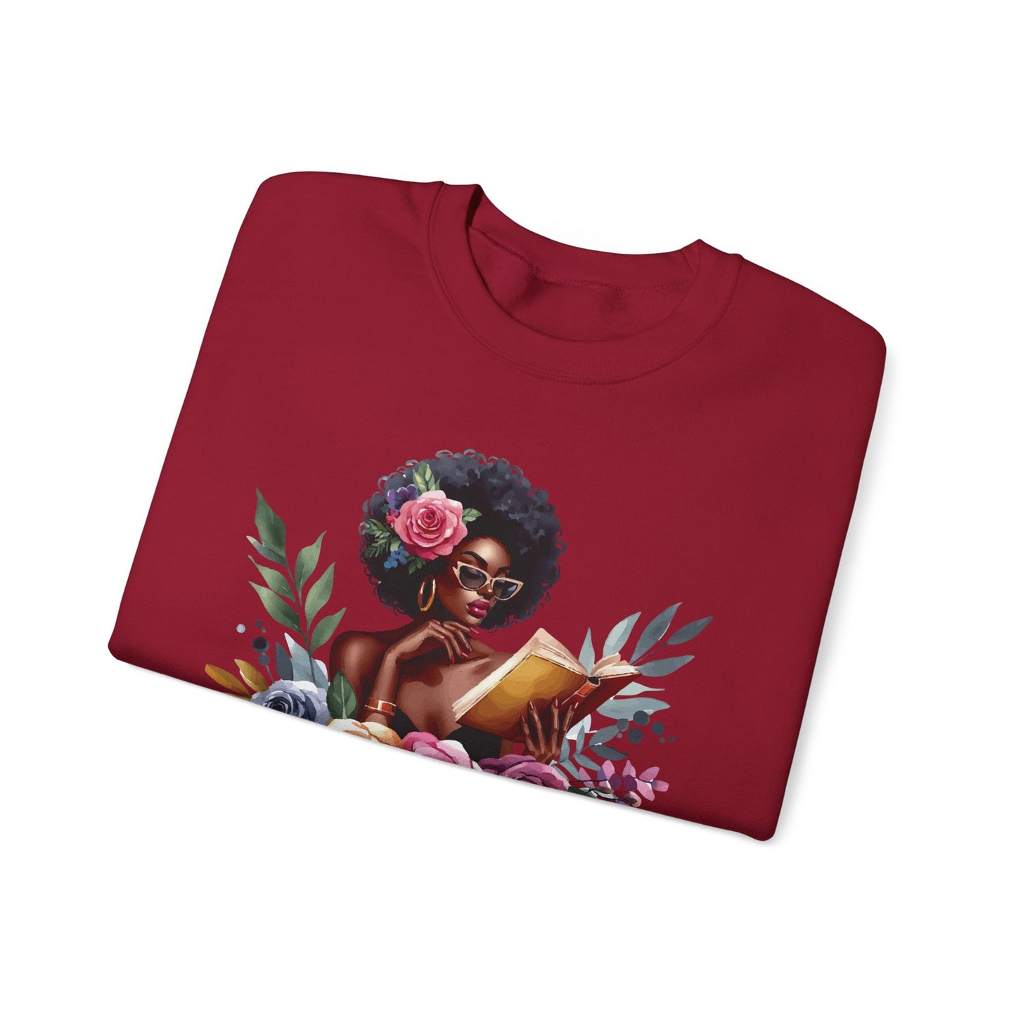 Well-Read Black Girl Unisex Heavy Blend™ Crewneck Sweatshirt