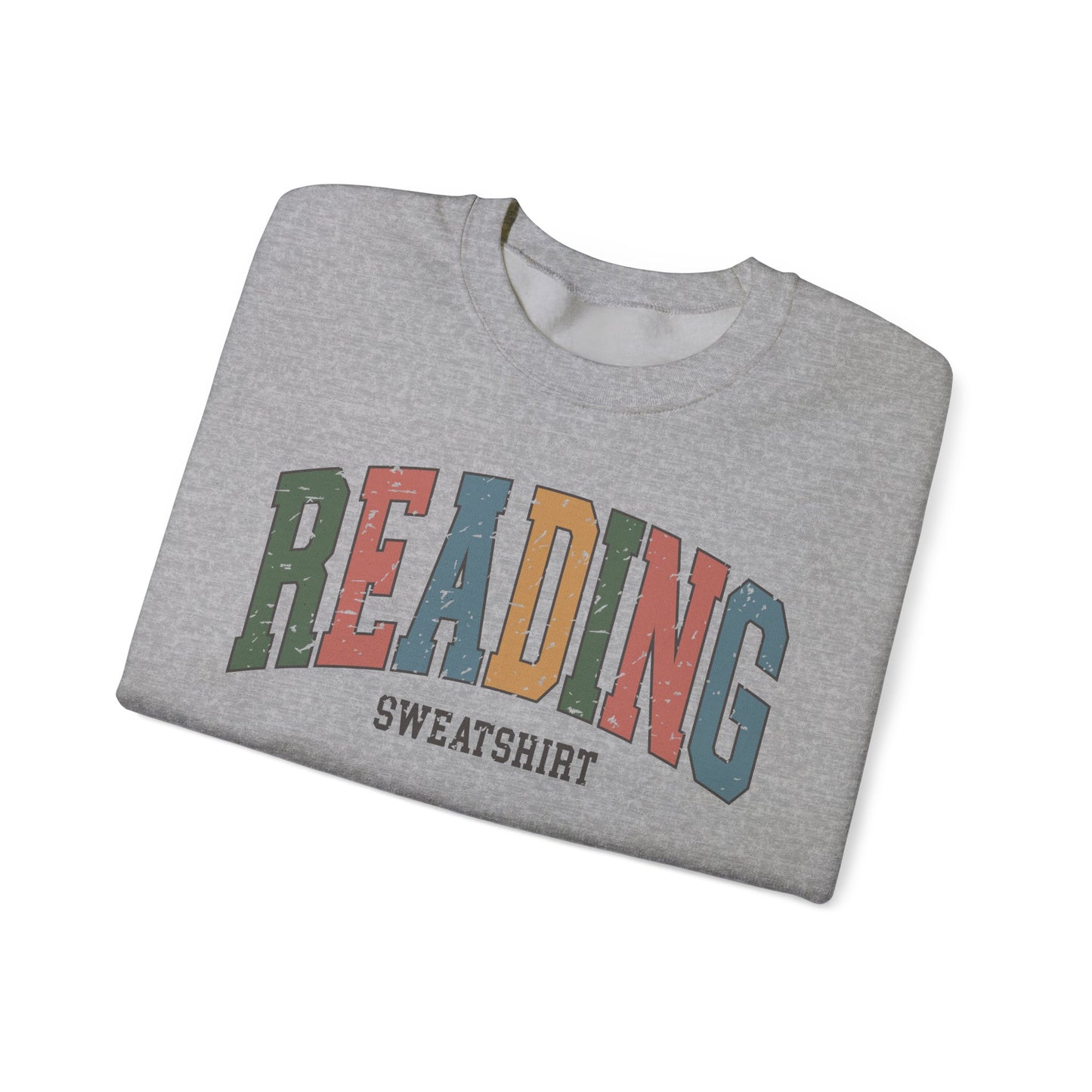 Reading Sweatshirt Unisex Heavy Blend™ Crewneck Sweatshirt